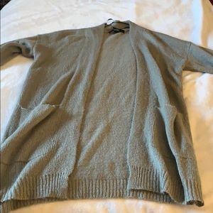 Light Gray Forever 21 Cardigan